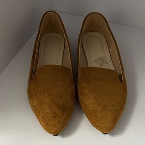 Elegant Mustard Loafers for Women